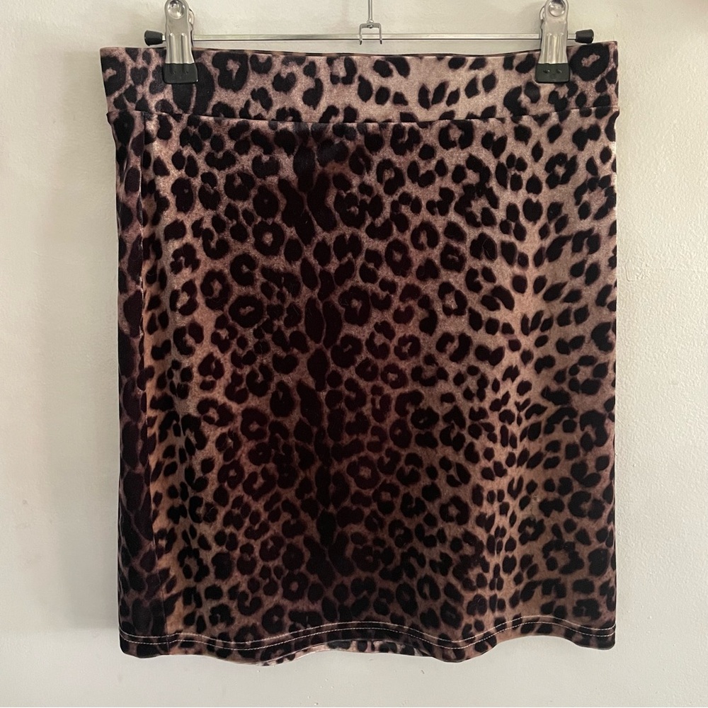 Leopard Print Skirt